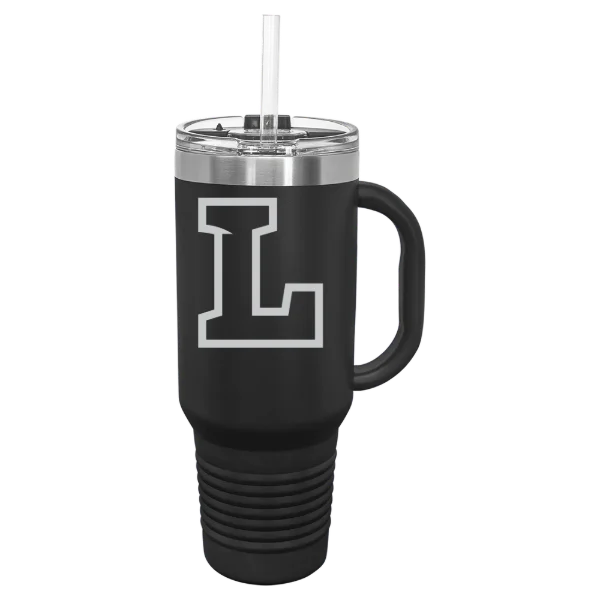 Lipscomb University Polar Camel 40 oz. Travel Mug with Snap Lid & Straw