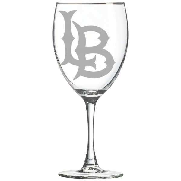 Long Beach State University Polar Camel 10 1/2 oz. Wine Glass
