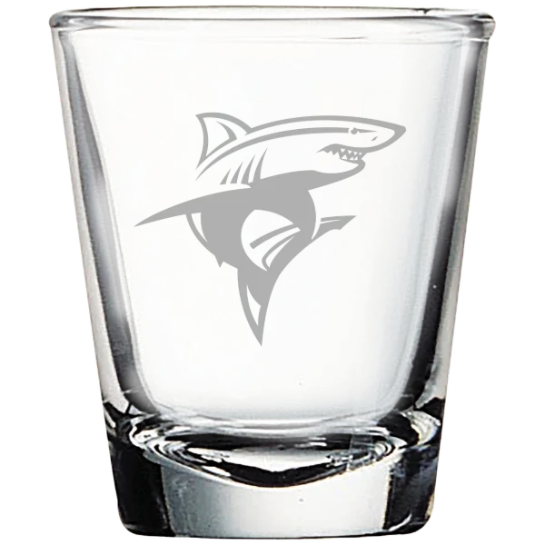 Long Island University Polar Camel 1.7 oz. Shot Glass