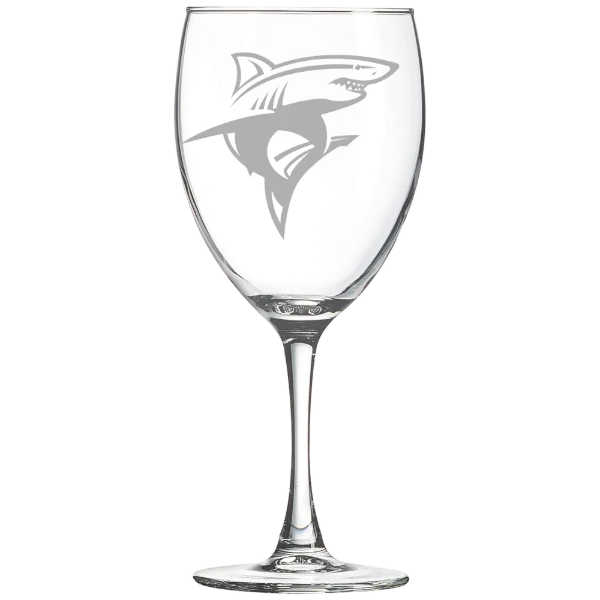 Long Island University Polar Camel 10 1/2 oz. Wine Glass
