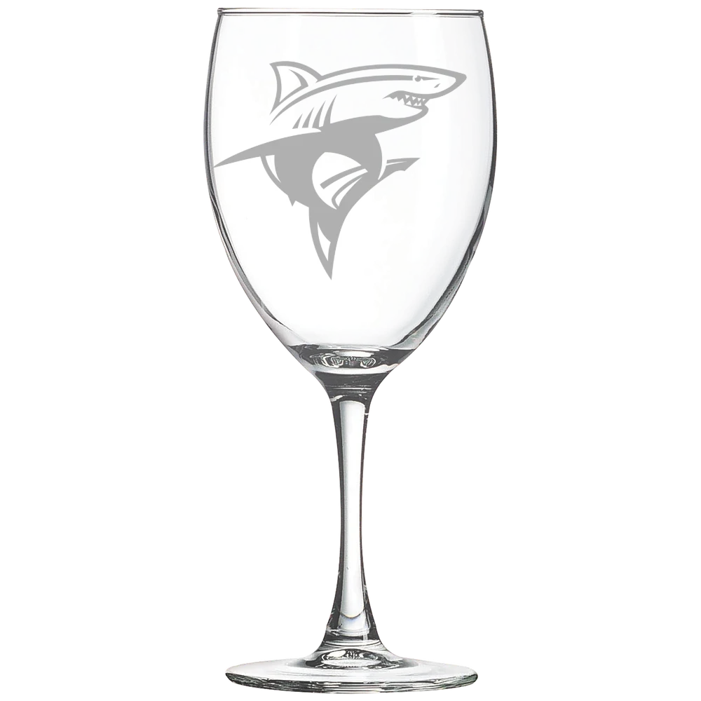 Long Island University Polar Camel 10 1/2 oz. Wine Glass