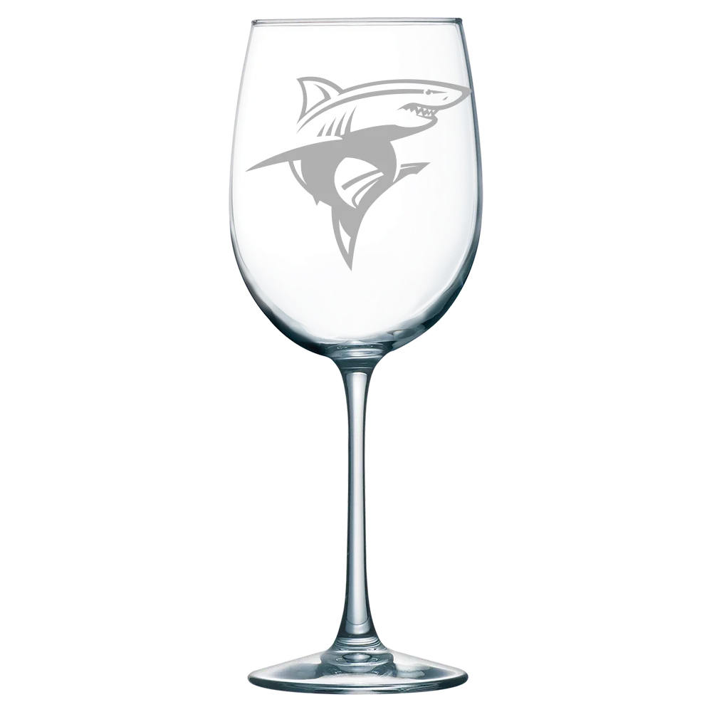 Long Island University Polar Camel 19 oz. Wine Glass