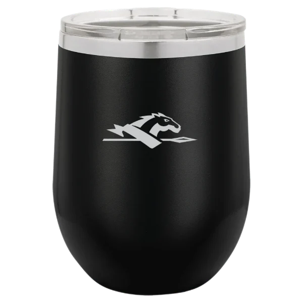 Longwood University Polar Camel 12 oz. Stemless Wine Tumbler