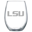 Louisiana State University Polar Camel 15 oz. Stemless Wine Glass
