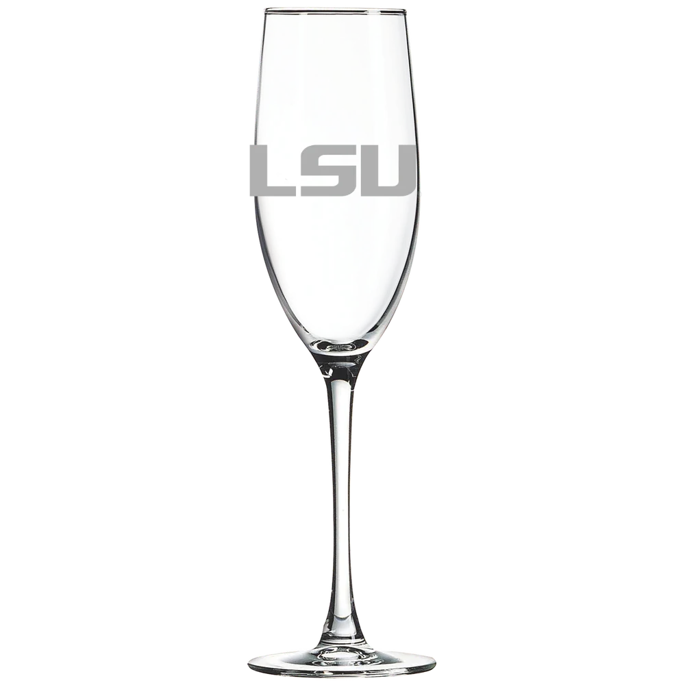 Louisiana State University Polar Camel 8 oz. Champagne Flute