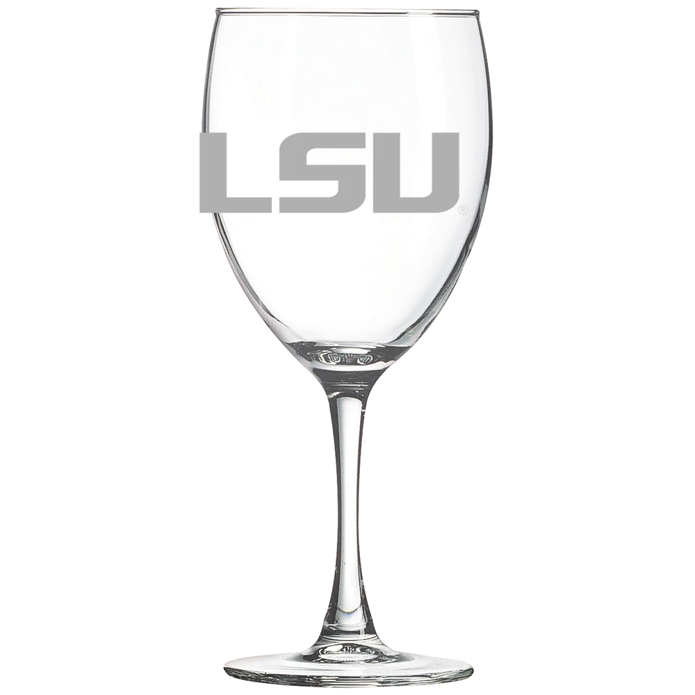 Louisiana State University Polar Camel 10 1/2 oz. Wine Glass