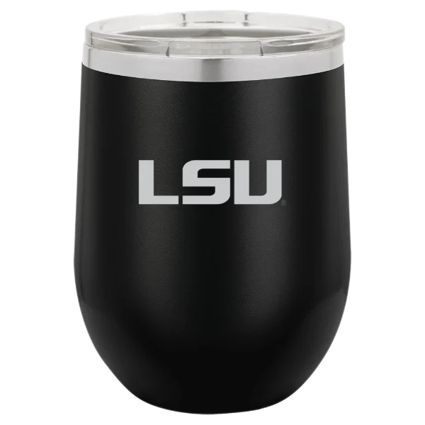 Louisiana State University Polar Camel 12 oz. Stemless Wine Tumbler