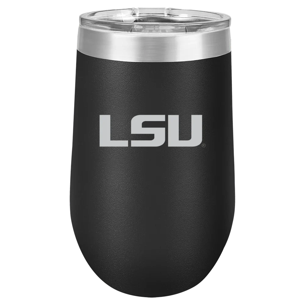 Louisiana State University Polar Camel 16 oz. Stemless Wine Tumbler
