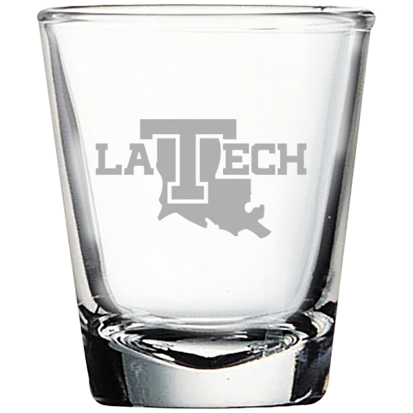 Louisiana Tech University Polar Camel 1.7 oz. Shot Glass