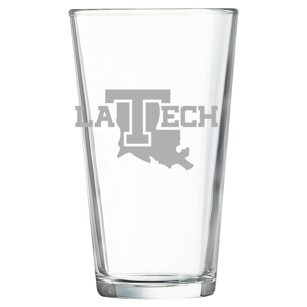 Louisiana Tech University Polar Camel 16 oz. Pint Mixing Glass