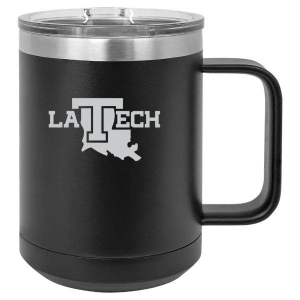 Louisiana Tech University Polar Camel 15 oz. Mug with Slider Lid