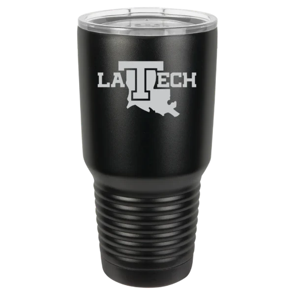 Louisiana Tech University Polar Camel 30 oz. Ringneck Tumbler with Standard Lid