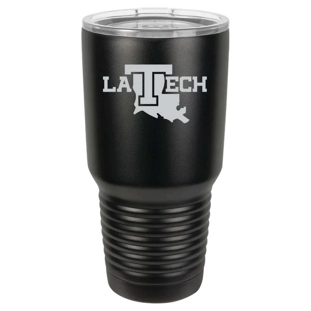 Louisiana Tech University Polar Camel 30 oz. Ringneck Tumbler with Standard Lid
