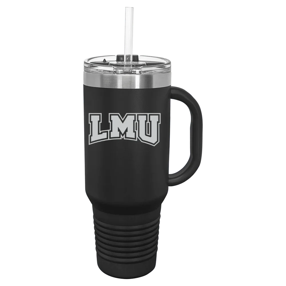 Loyola Marymount University Polar Camel 40 oz. Travel Mug with Snap Lid & Straw