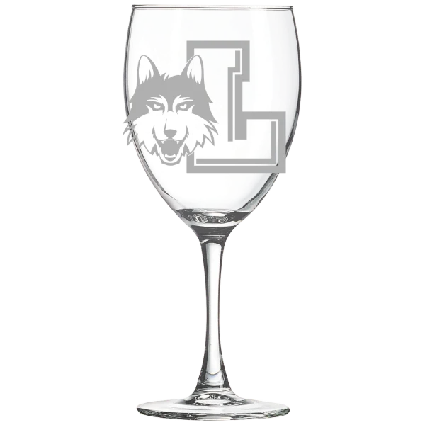 Loyola University Chicago Polar Camel 10 1/2 oz. Wine Glass