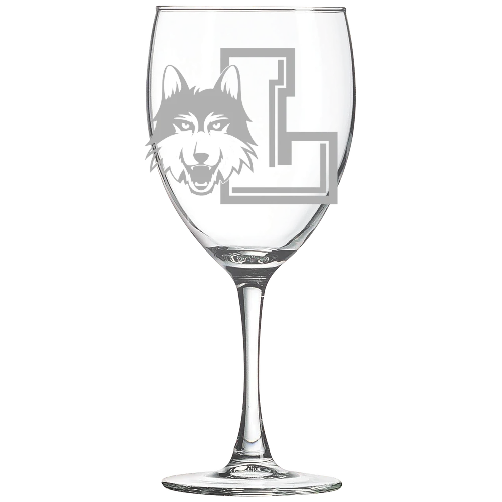 Loyola University Chicago Polar Camel 10 1/2 oz. Wine Glass