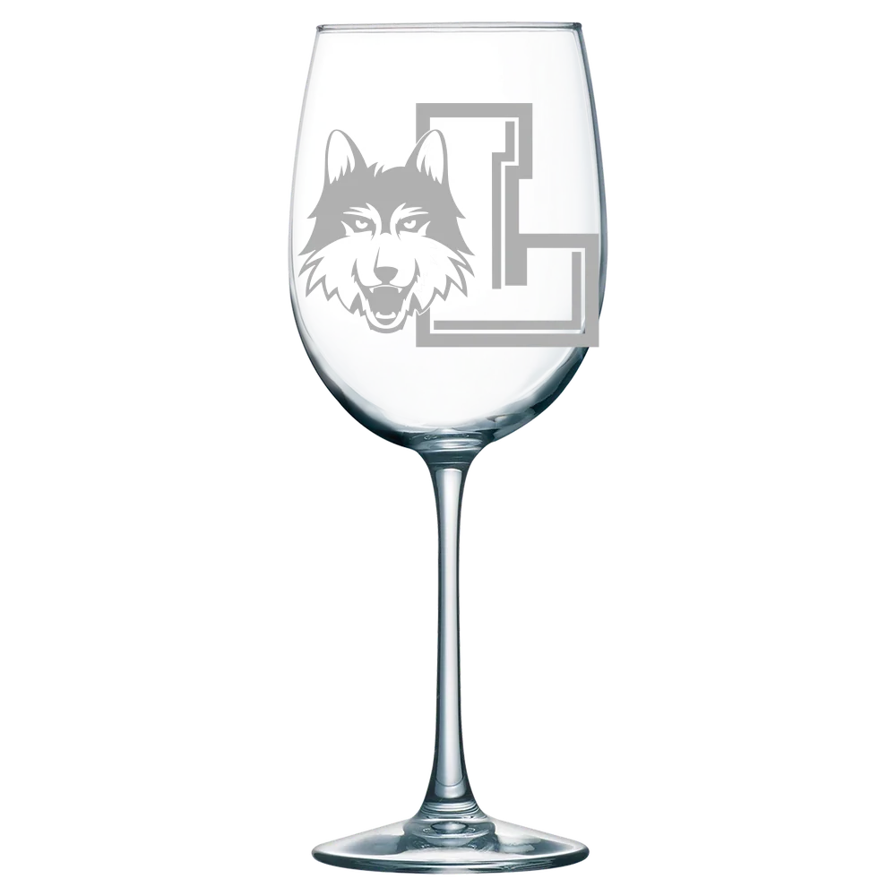Loyola University Chicago Polar Camel 19 oz. Wine Glass