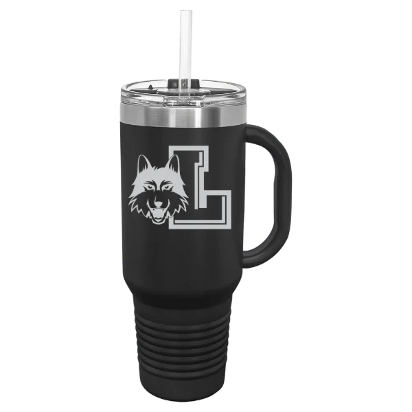 Loyola University Chicago Polar Camel 40 oz. Travel Mug with Snap Lid & Straw