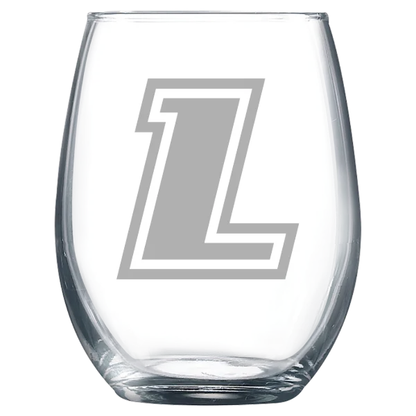 Loyola University Maryland Polar Camel 9 oz. Stemless Wine Glass