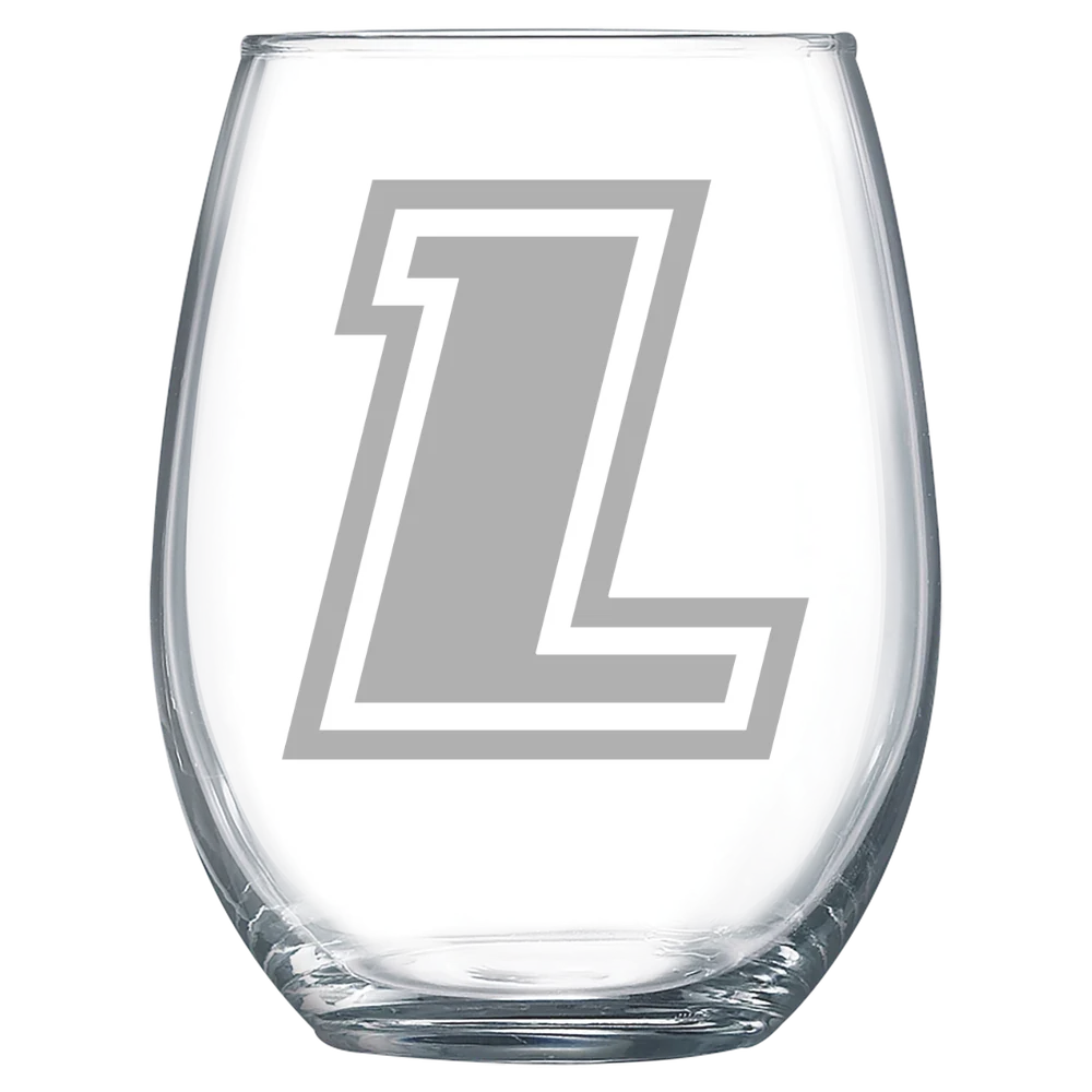 Loyola University Maryland Polar Camel 15 oz. Stemless Wine Glass