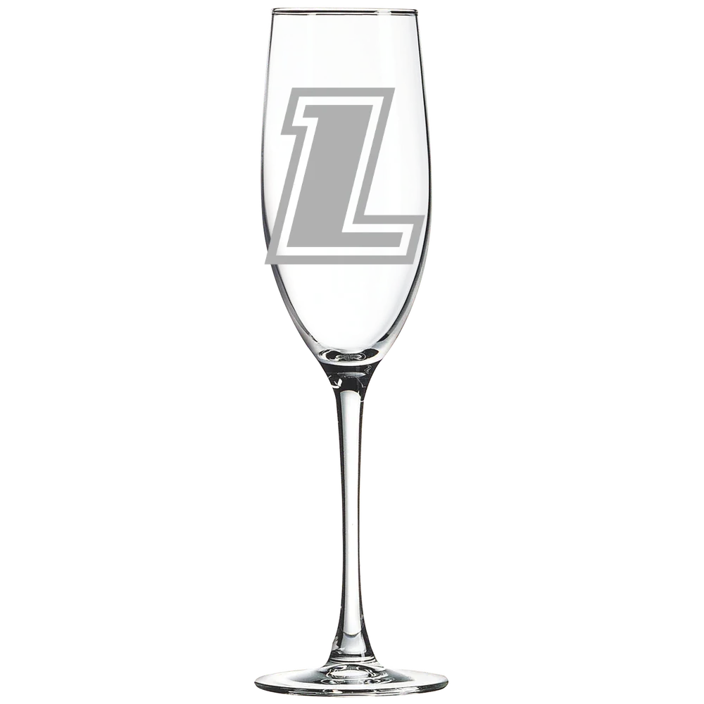 Loyola University Maryland Polar Camel 8 oz. Champagne Flute