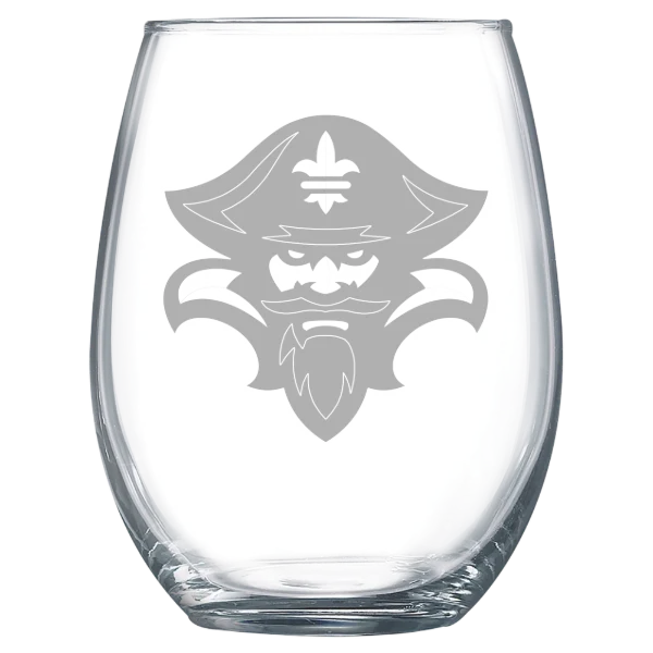 LSU New Orleans Polar Camel 15 oz. Stemless Wine Glass