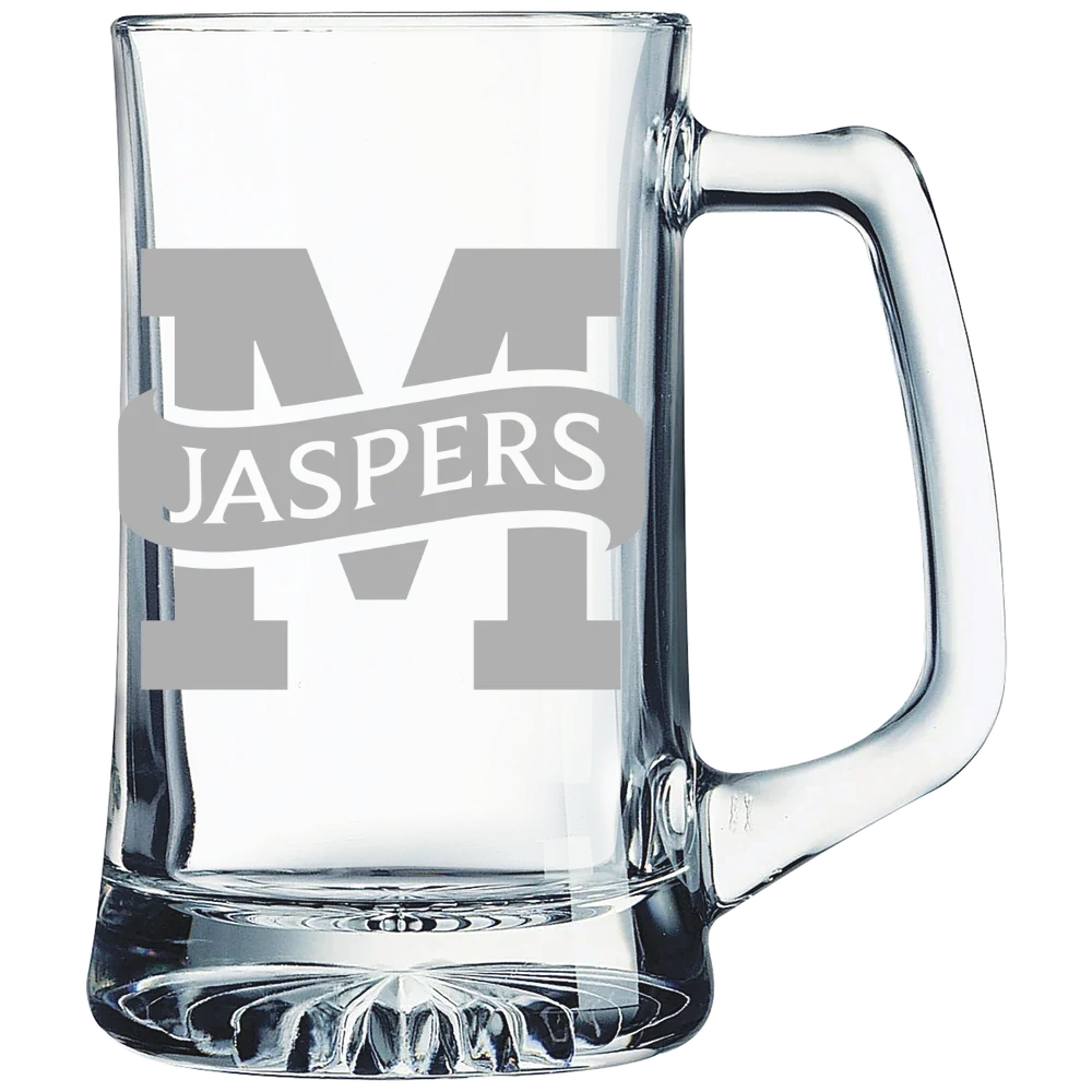Manhattan University Polar Camel 25 oz. Beer Mug with Handle