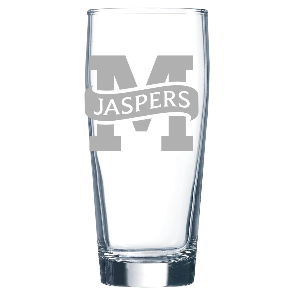 Manhattan University Polar Camel 16 oz. Willi Becher Beer Glass