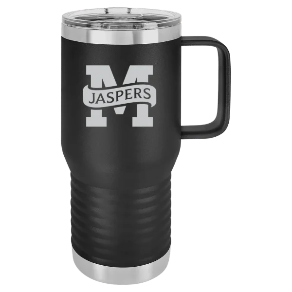 Manhattan University Polar Camel 20 oz. Travel Mug with Slider Lid