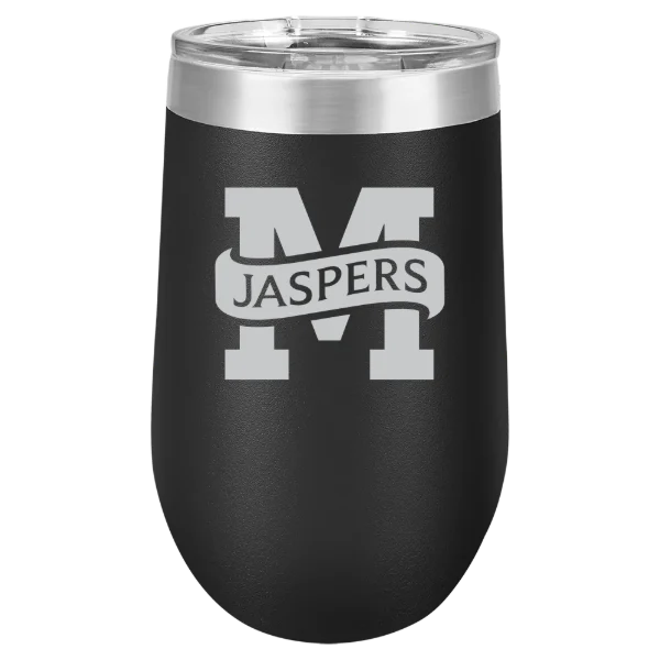 Manhattan University Polar Camel 16 oz. Stemless Wine Tumbler