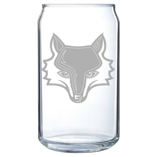 Marist University Polar Camel 16 oz. Can Glass
