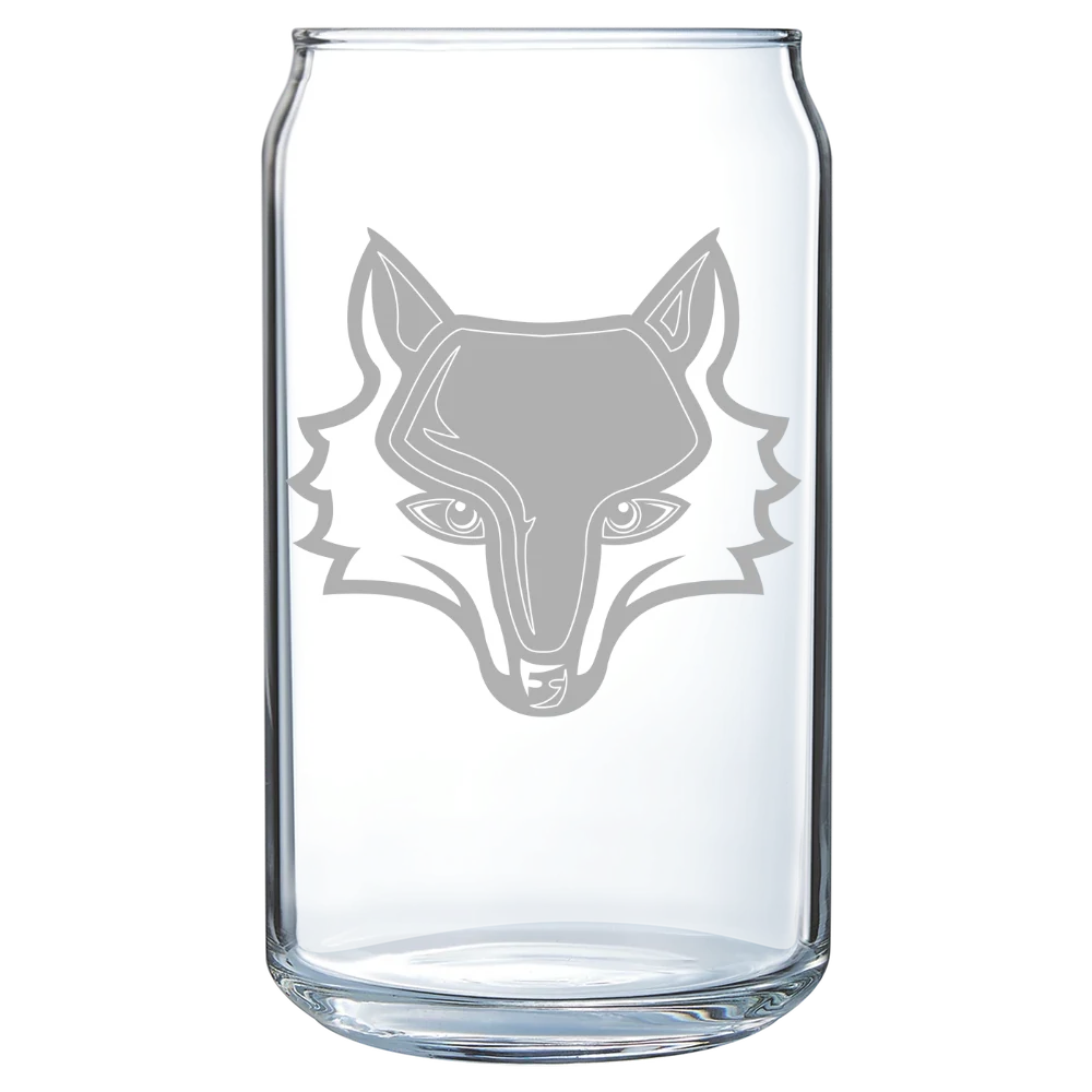 Marist University Polar Camel 16 oz. Can Glass