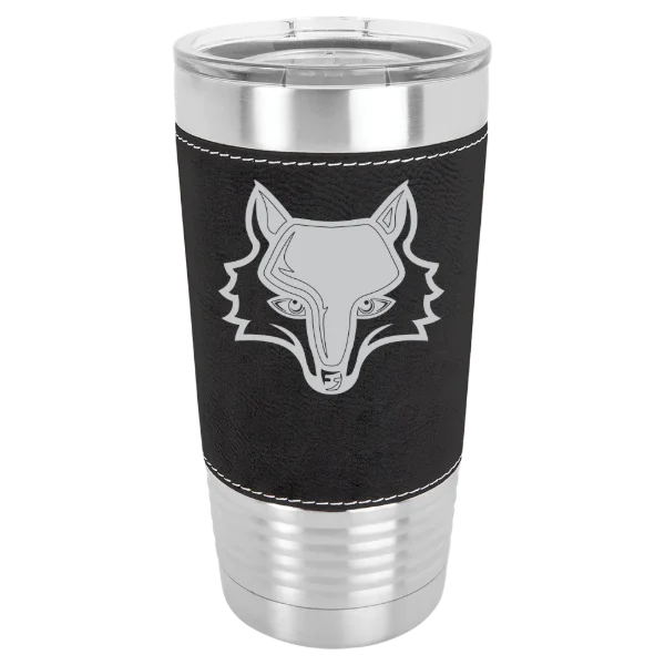 Marist University Polar Camel 20 oz. Leatherette Grip Tumbler with Standard Lid