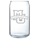 Marquette University Polar Camel 16 oz. Can Glass