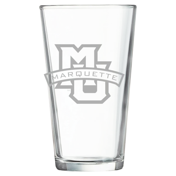Marquette University Polar Camel 16 oz. Pint Mixing Glass