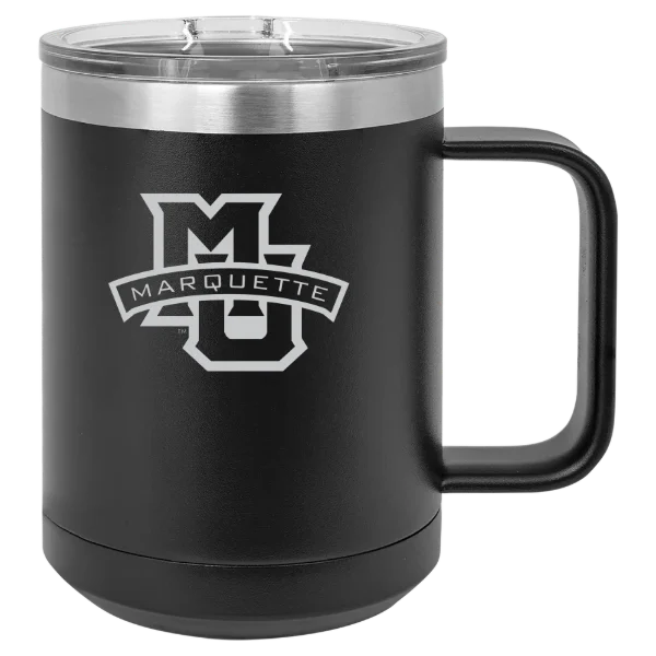 Marquette University Polar Camel 15 oz. Mug with Slider Lid