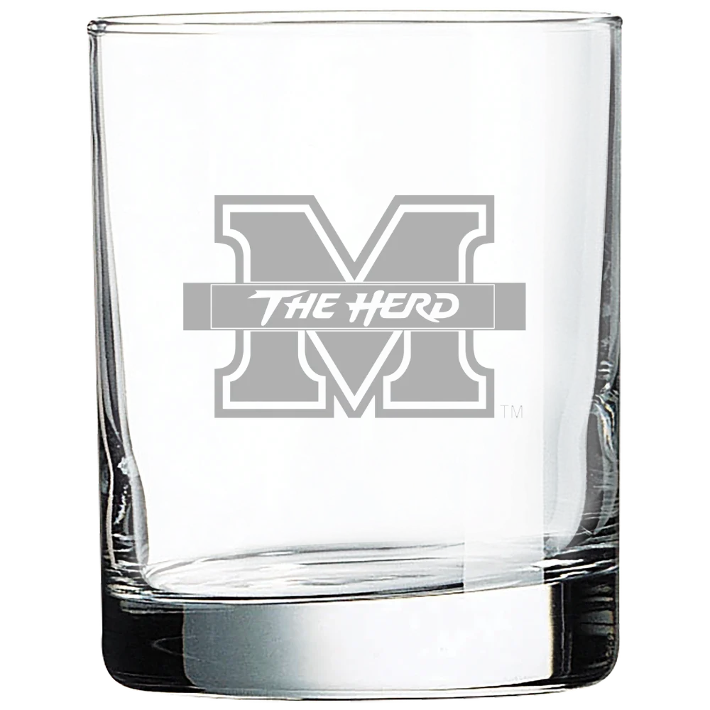 Marshall University Polar Camel 10 1/2 oz. On The Rocks Glass