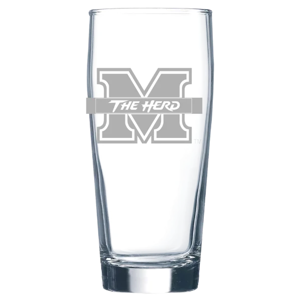 Marshall University Polar Camel 16 oz. Willi Becher Beer Glass
