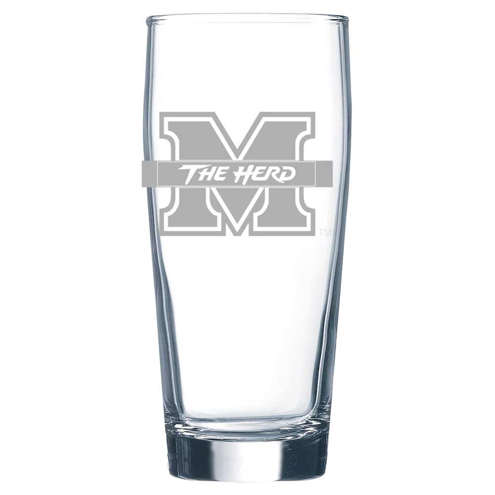 Marshall University Polar Camel 16 oz. Willi Becher Beer Glass