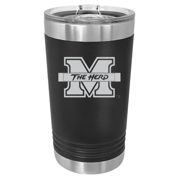 Marshall University Polar Camel 16 oz. Pint Tumbler