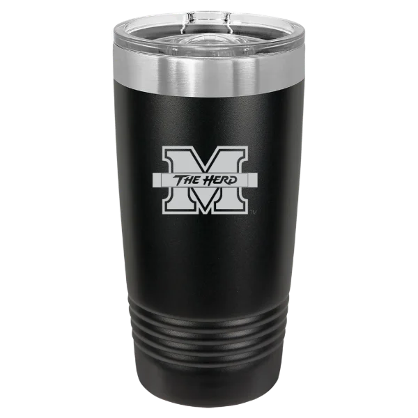 Marshall University Polar Camel 20 oz. Ringneck Tumbler with Slider Lid