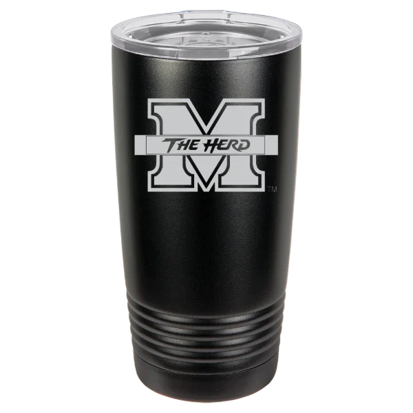 Marshall University Polar Camel 20 oz. Ringneck Tumbler with Standard Lid