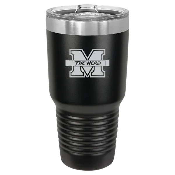 Marshall University Polar Camel 30 oz. Ringneck Tumbler with Slider Lid