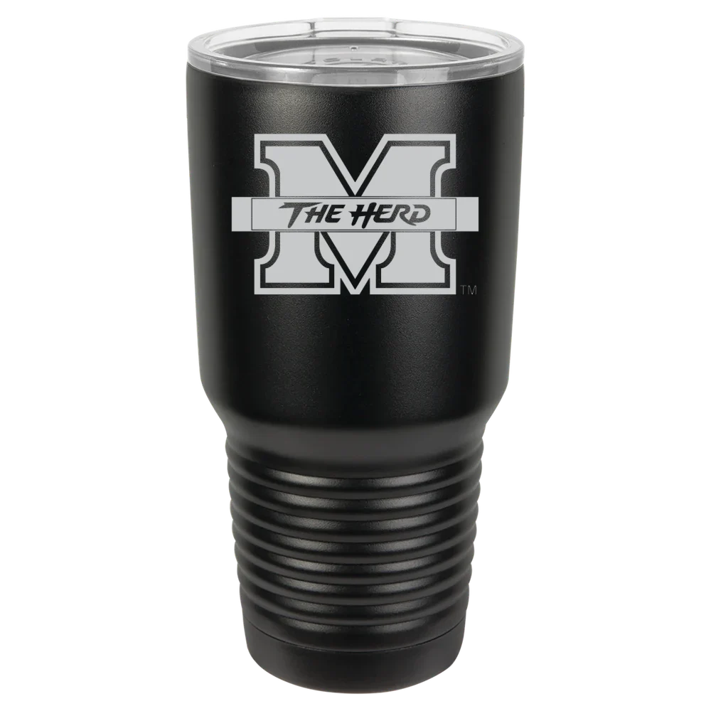 Marshall University Polar Camel 30 oz. Ringneck Tumbler with Standard Lid