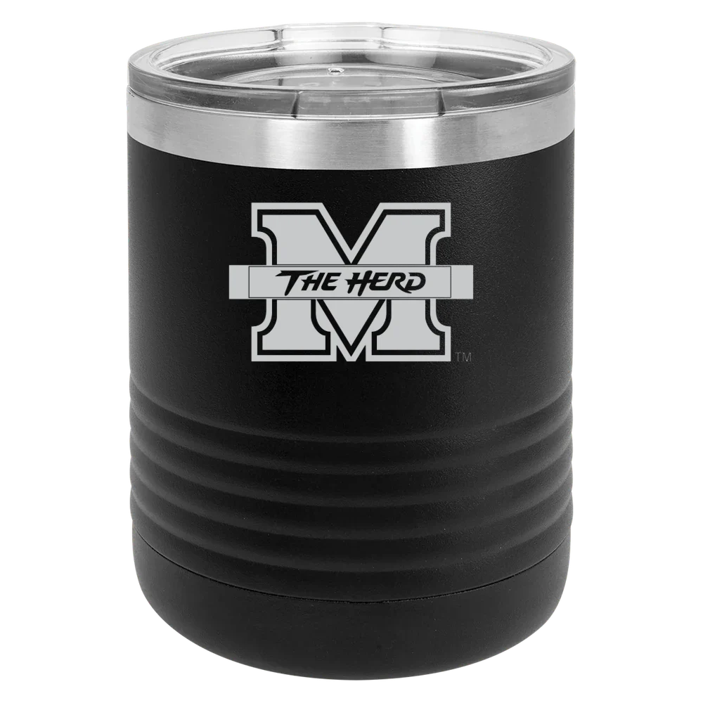 Marshall University Polar Camel 10 oz. Tumbler with Standard Lid
