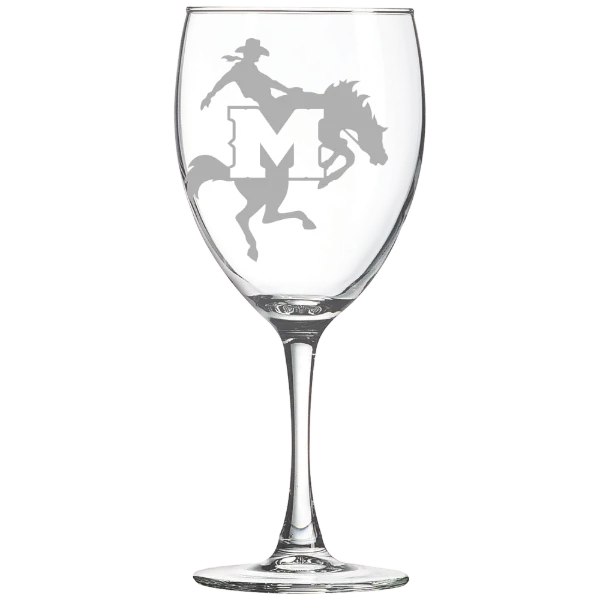 McNeese State University Polar Camel 10 1/2 oz. Wine Glass