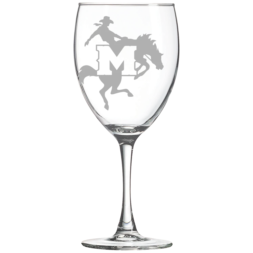 McNeese State University Polar Camel 10 1/2 oz. Wine Glass