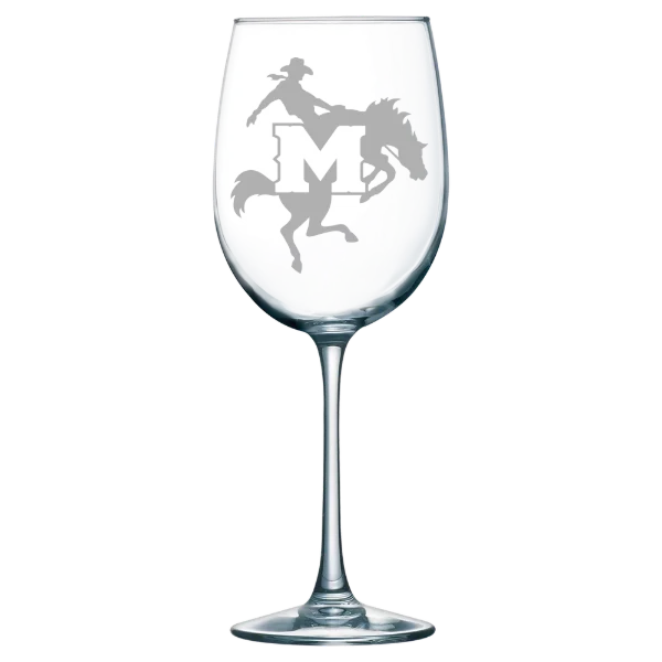 McNeese State University Polar Camel 19 oz. Wine Glass