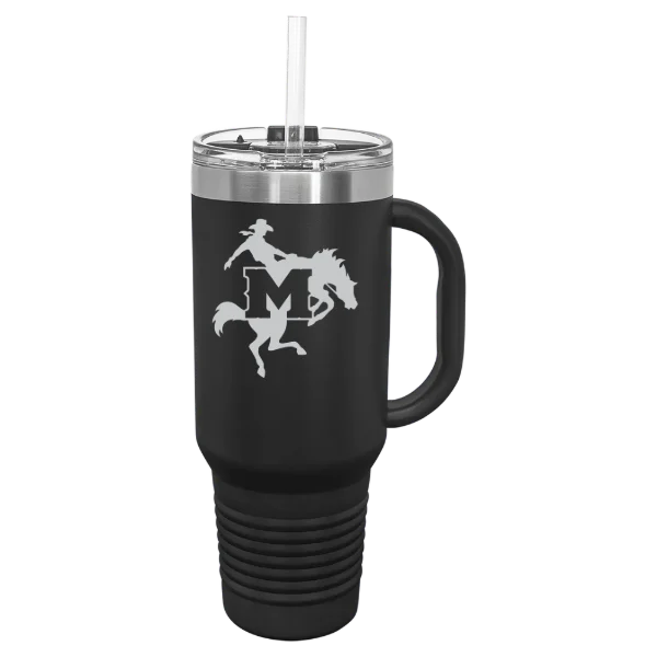McNeese State University Polar Camel 40 oz. Travel Mug with Snap Lid & Straw