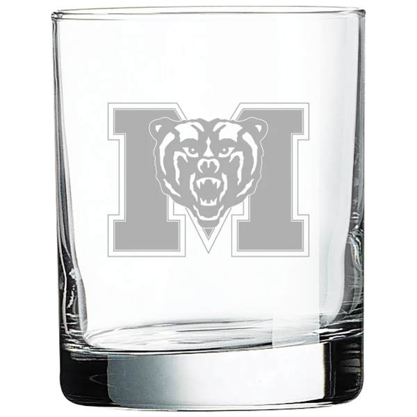 Mercer University Polar Camel 10 1/2 oz. On The Rocks Glass
